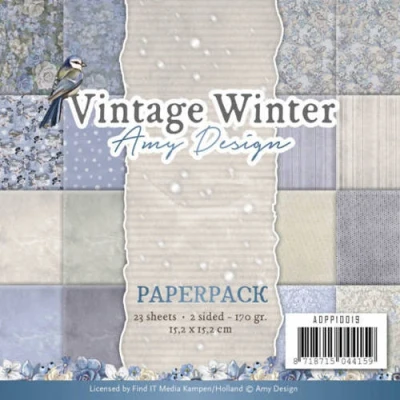 Afbeelding van Paperpack Amy Design Vintage Winter
