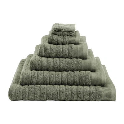 Afbeelding van Heckett &amp; Lane Strandlaken Bath Prestige Army Green 90 x 180 cm