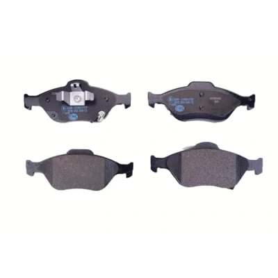 Afbeelding van HELLA 8DB 355 006 721 Remblokkenset Met akoestische slijtagewaarschuwing TOYOTA: Yaris II Hatchback, III Van