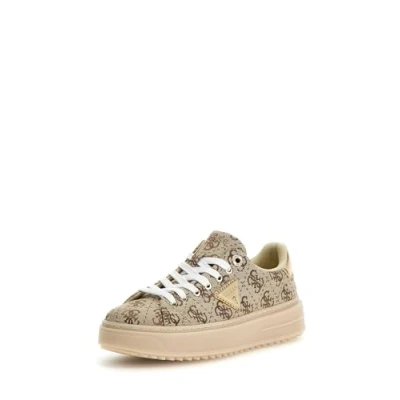 Afbeelding van Guess Desena dames sneaker Beige multi Maat 38