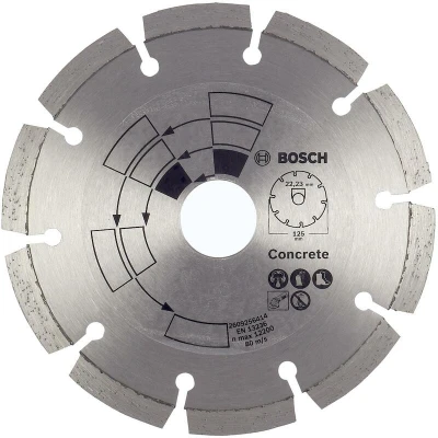 Afbeelding van Bosch Diamantdoorslijpschijf beton 115 x 22 1,7 7,0 mm