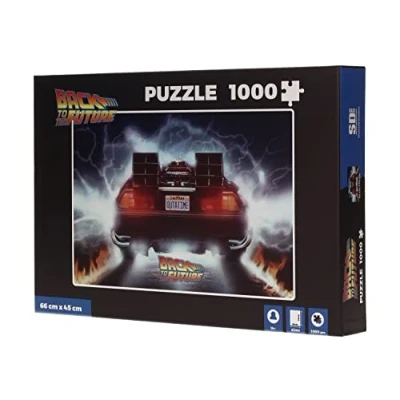 Image de BACK TO THE FUTURE PUZZLE 1000P DELOREAN OUT OF TME