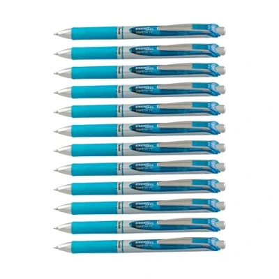 Afbeelding van Gelschrijver Pentel Energel BL77 lichtblauw 0.4mm