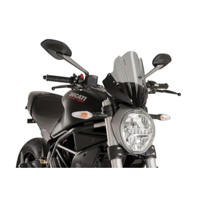 Afbeelding van Puig Carenabris Nieuwe Generatie Toerruit Ducati Monster 1200/1200 R/1200 S/797/821 Grijs