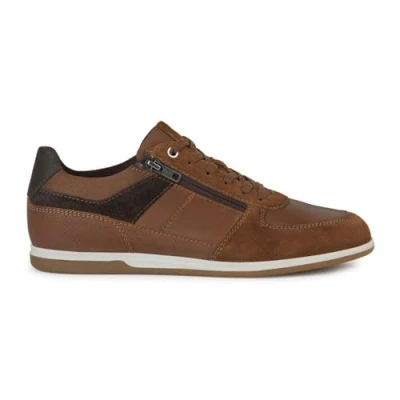 Afbeelding van Geox Renan Braun Sneakers laag, Heren, Maat: 44, Leer