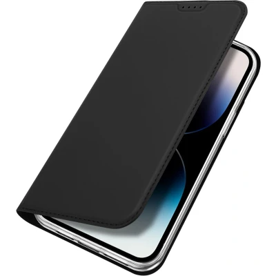 Afbeelding van Dux Ducis Telefoon Hoesje geschikt voor de iPhone 15 Plus Skin Pro Book Case Zwart