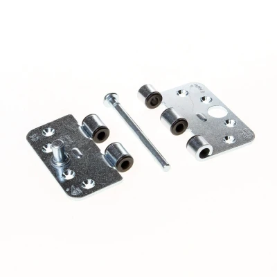 Afbeelding van Scharnier AXA 102 x 89 mm (Smart EasyFix, SKG***, Buiten draaiend, Afgerond, Staal)