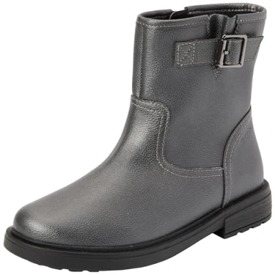 Afbeelding van Geox J Eclair Girl B, enkellaars voor meisjes, Metaal