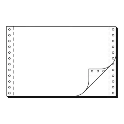 Image de sigel papier listing sans fin, 240 x 15,24 cm (6&quot;), A5, double, 2000f