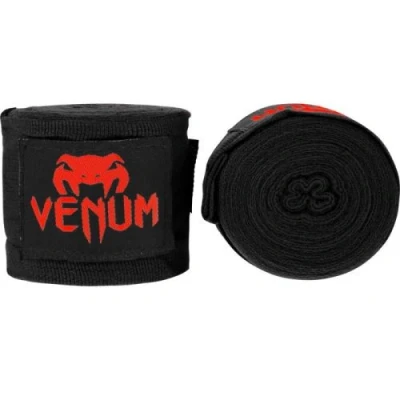 Image de Bandes de boxe Venum 4 m Noir rouge
