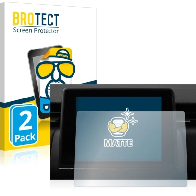 Afbeelding van BROTECT Screenprotector voor Renault Zoe Easy Link 7&quot; Folie Beschermfolie matte (2 Stuks)