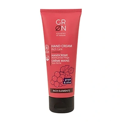 Afbeelding van GRN Rich Elements Hand Cream Grape &amp; Olive 75ML