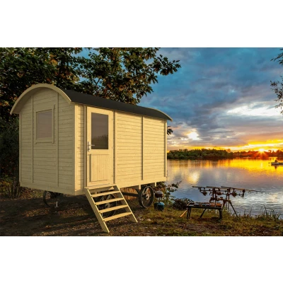 Afbeelding van Circuswagen Joey 19mm vuren onbehandeld 360 x 240 cm excl. onderstel