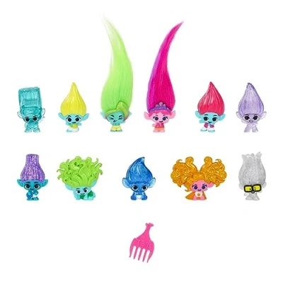 Afbeelding van Trolls 3 DreamWorks Concert Set met 11 Mineez figuren, 24305, meerkleurig