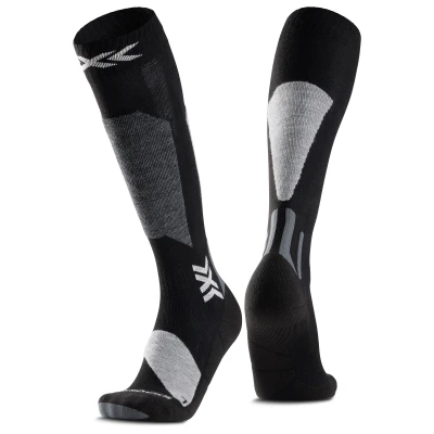 Afbeelding van X Socks Ski Discover Otc Unisex Compressiesokken (maat: 35_38, Grijs,zwart)