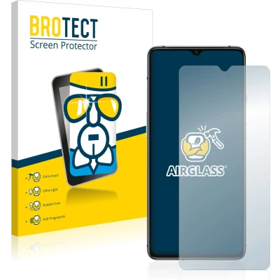 Afbeelding van BROTECT Screenprotector voor OnePlus 7T Folie Beschermfolie Beschermglas transparant