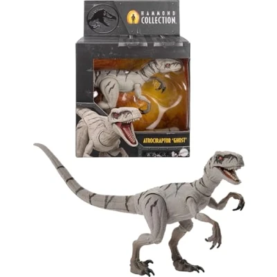 Afbeelding van Mattel Jurassic World Hammond Collection Action Figure Atrociraptor Ghost Figuur