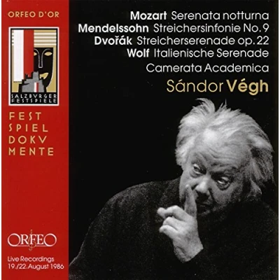 Afbeelding van Camerata Academica Salzburg Serenata Notturna/Mendelssohnstreic (CD)