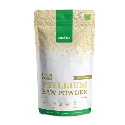 Afbeelding van Purasana Psyllium Poeder Bio 200 gr
