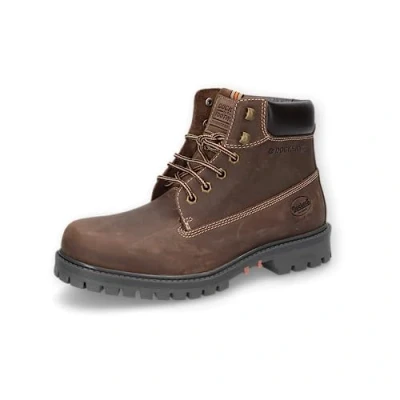 Afbeelding van Dockers by Gerli Veterboots schoko, Heren, Maat: 45, Schoko Leer