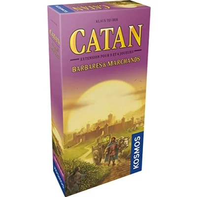 Afbeelding van Catan Uitbreiding: Kooplieden en Barbaren 5/6 spelers Asmodee gezelschapsspel bordspel strategiespel