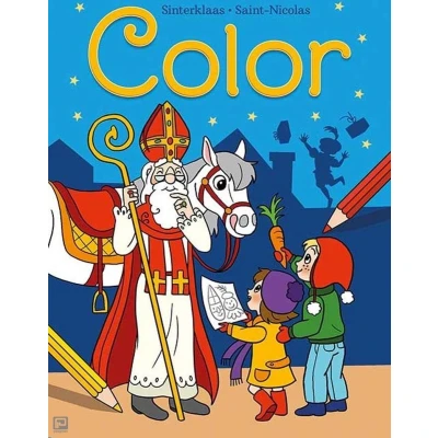 Afbeelding van Sinterklaas color blauw