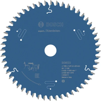 Afbeelding van Bosch Accessories 2608901876 Cirkelzaagblad Aantal tanden: 52 1 stuk(s)