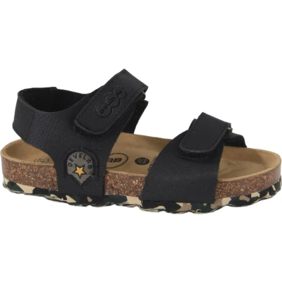 Afbeelding van Develab Sandalen voor kinderen, Maat: 34, Zwart Leer