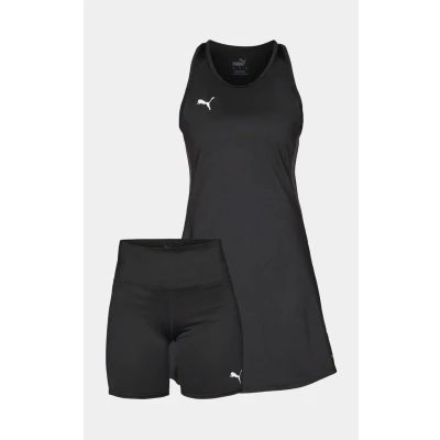 Afbeelding van Puma Teamgoal Dress Legging, Dames, Maat: XS, Black/white