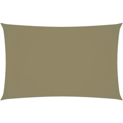 Afbeelding van vidaXL Zonnescherm rechthoekig 5x8 m oxford stof beige