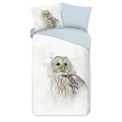 Afbeelding van Pure Dekbedovertrek &quot;uil&quot; Multi (240x200/220 cm) Microfiber