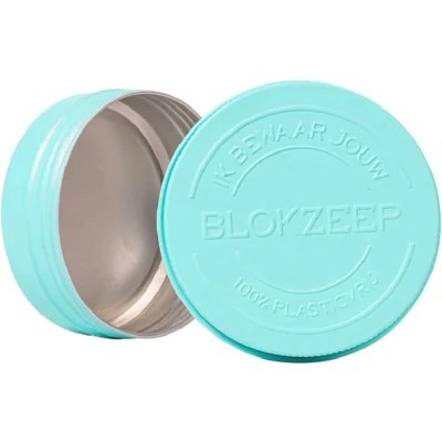 Afbeelding van Blokzeep Aluminium Blikje Rond voor shampoo, conditioner of face bar 1ST