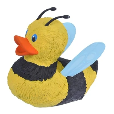 Afbeelding van Wild Republic Badeend Honingbij Junior 10 Cm Geel/bruin