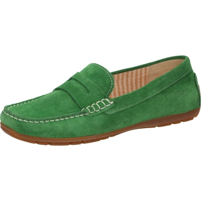Afbeelding van Sioux Mocassins, Dames, Maat: 36.5, Grün Leer