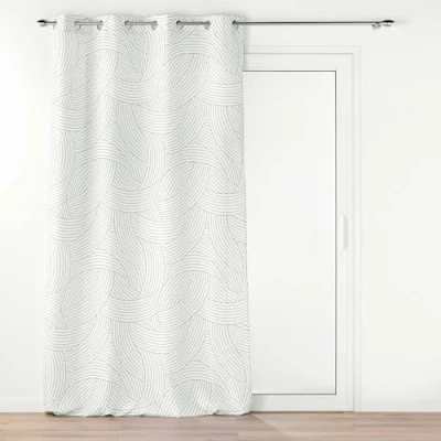 Afbeelding van douceur d&#039;intérieur, Gordijn met ogen (140 x 260 cm) Linea, bedrukt polyester