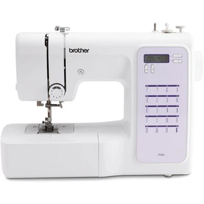 Image de Machine à Coudre Brother FS20 60W 220V Câble Electrique Éclairage LED Buttonhole Overlock Blanc