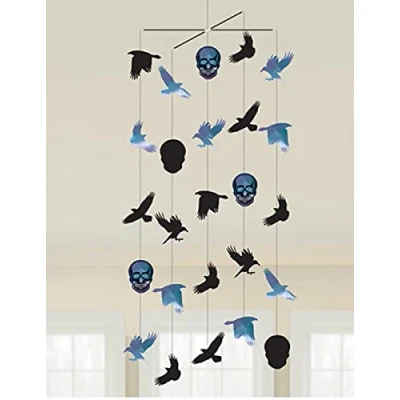 Afbeelding van AMSCAN Boneshine Fever hangdecoratie 1 mx 40 cm