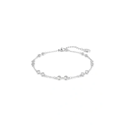 Afbeelding van Swarovski Remix Collection Strand Round CUT Armband, Dames, Maat: Medium, White