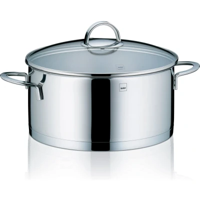 Afbeelding van Kookpan laag 24 cm RVS Kela Cailin