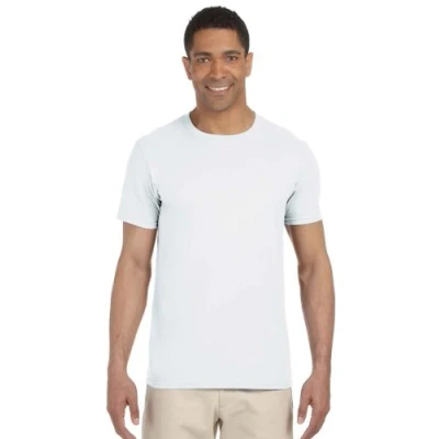 Afbeelding van Gildan Softstyle T shirt voor heren, Wit.