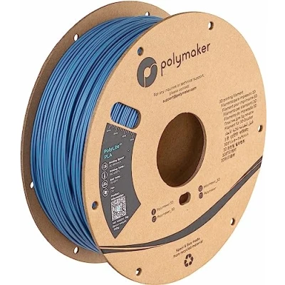 Afbeelding van Polymaker PolyLite PLA Filament Stone Blue 1.75mm 1KG