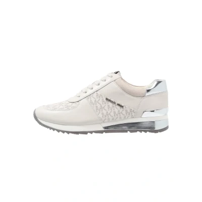 Afbeelding van Michael Kors Allie Sneakers laag, Dames, Maat: 36, Vanilla Leer en imitatieleer