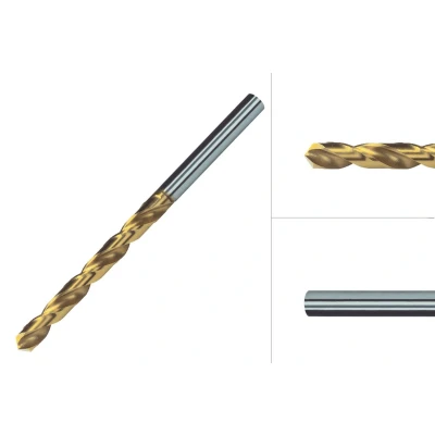 Afbeelding van Metaalboor HSS G TiN 7.5 mm Per Stuk