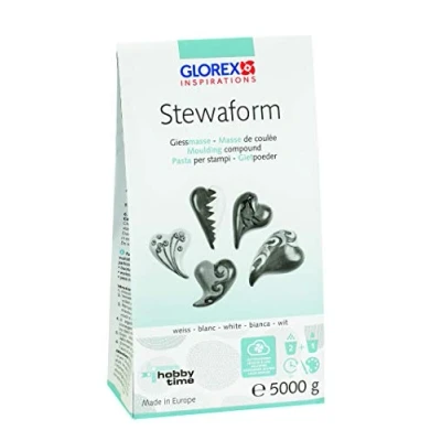 Afbeelding van GLOREX 6 2606 505 Stewa vorm gietmassa 5000 g wit