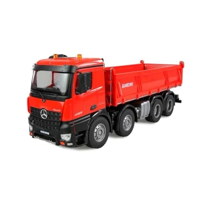Afbeelding van Amewi Mercedes Benz Arocs Muldenkipper 8x4/4 4WD 1:18 RTR ro (RTR Gereed voor gebruik)