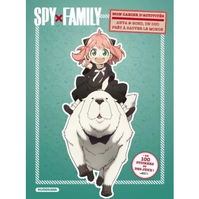 Image de Spy x Family Cahier d&#039;activités Anya &amp; Bond