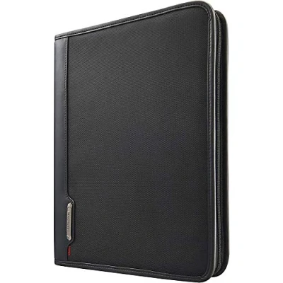 Afbeelding van Samsonite Xenon Business 3 Rings Unisex Documententas, Staalgrijs, One Size, lederen zakelijke Portemonnee, Staal grijs, portemonnee