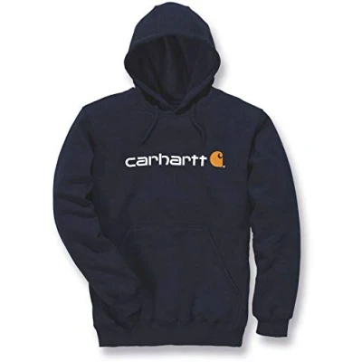Afbeelding van Carhartt Sweatshirt Signature Logo Midweight New Navy XXL