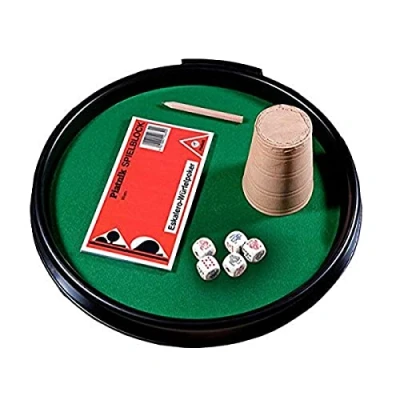 Afbeelding van Piatnik 2967 as poker set met pokerdobbelstenen
