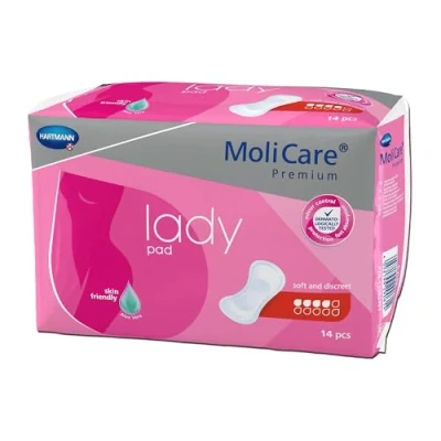 Afbeelding van Molicare Premium Lady Pad 4 Druppels 782 ml Absorptie 14 stuks